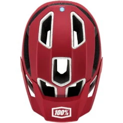 Fahrradzubehör -Fahrradzubehör 100 altec helmet with fidlock deep red 2