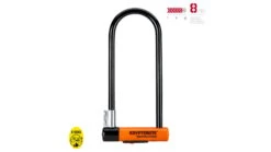 Kryptonite Evolution LS Schloss - Schwarz/Orange