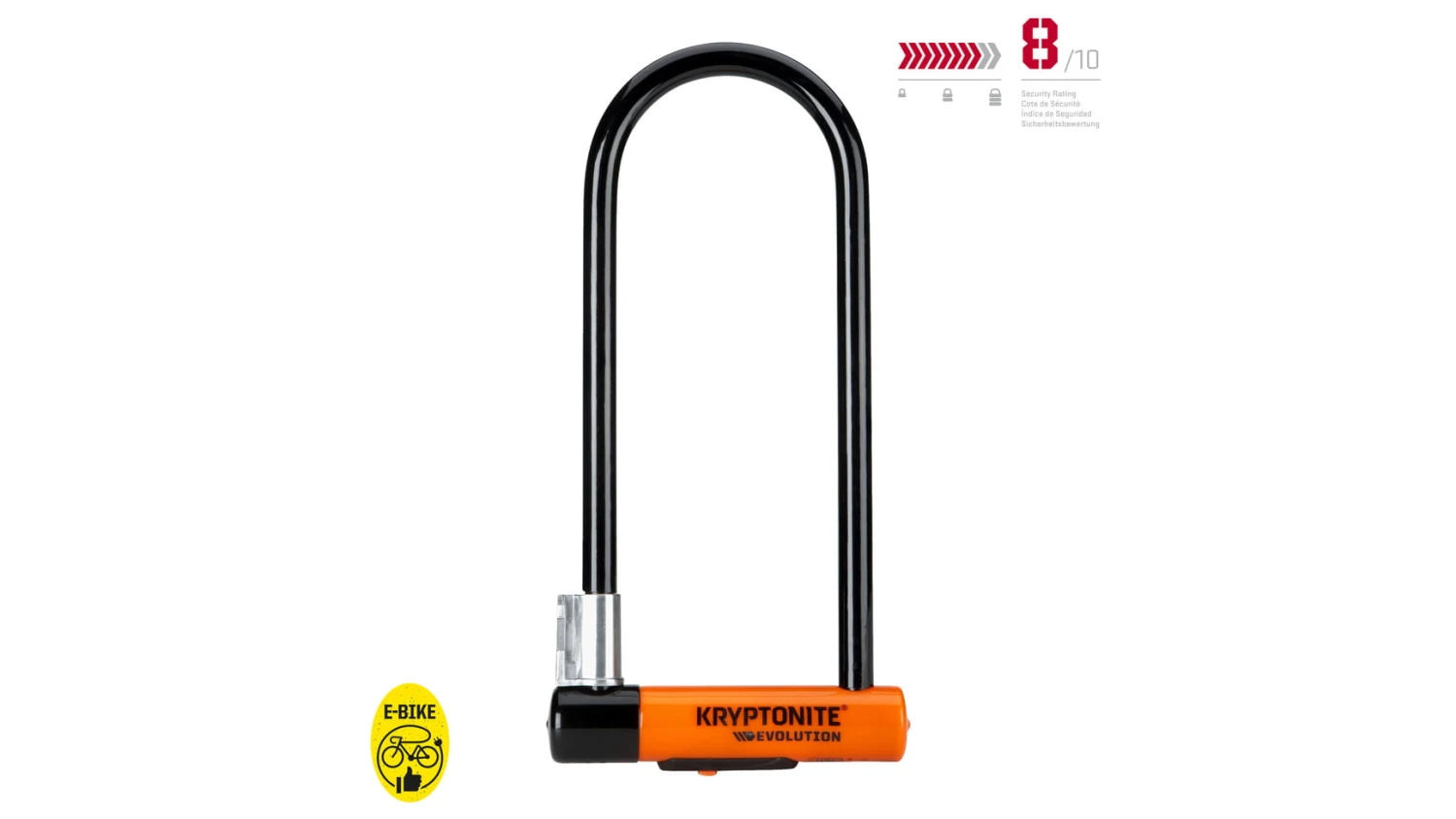 Kryptonite Evolution LS Schloss - Schwarz/Orange 3 Kryptonite Evolution LS Schloss - Schwarz/Orange