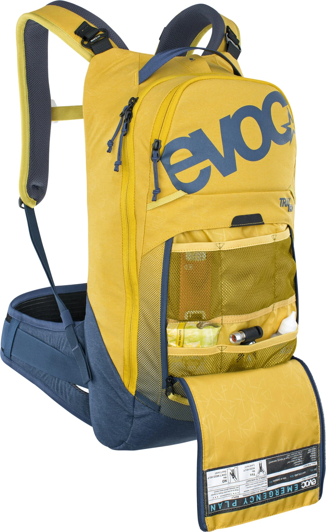 Evoc Trail Pro 10L - Rucksack - Curry/Denim 7 Evoc Trail Pro 10L - Rucksack - Curry/Denim – Bild 5