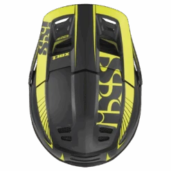 IXS Xact Fullface Helm - Black/lime -Fahrradzubehör 470 510 6520 128 6 1