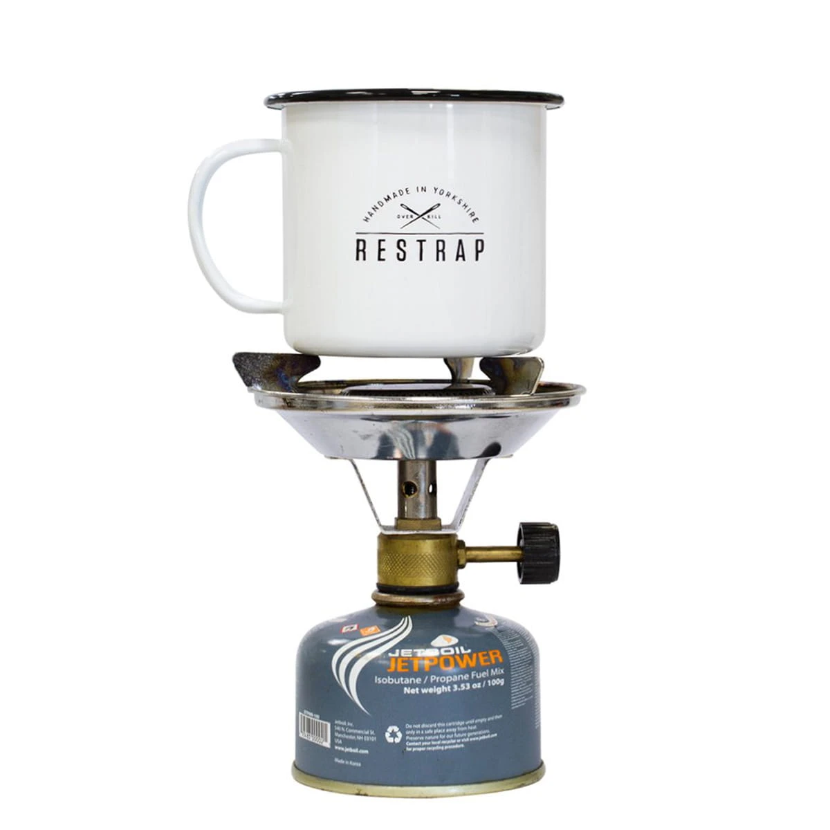Restrap Enamel Mug - Weiß 5 Restrap Enamel Mug - Weiß – Bild 3