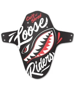 LOOSE RIDERS Mudguard Airshark - Black
