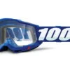 100% Accuri 2 Goggle - Clear Lens - Blue 1 100% Accuri 2 Goggle - Clear Lens - Blue -Fahrradzubehör Accuri2Goggle ClearLens blue 1