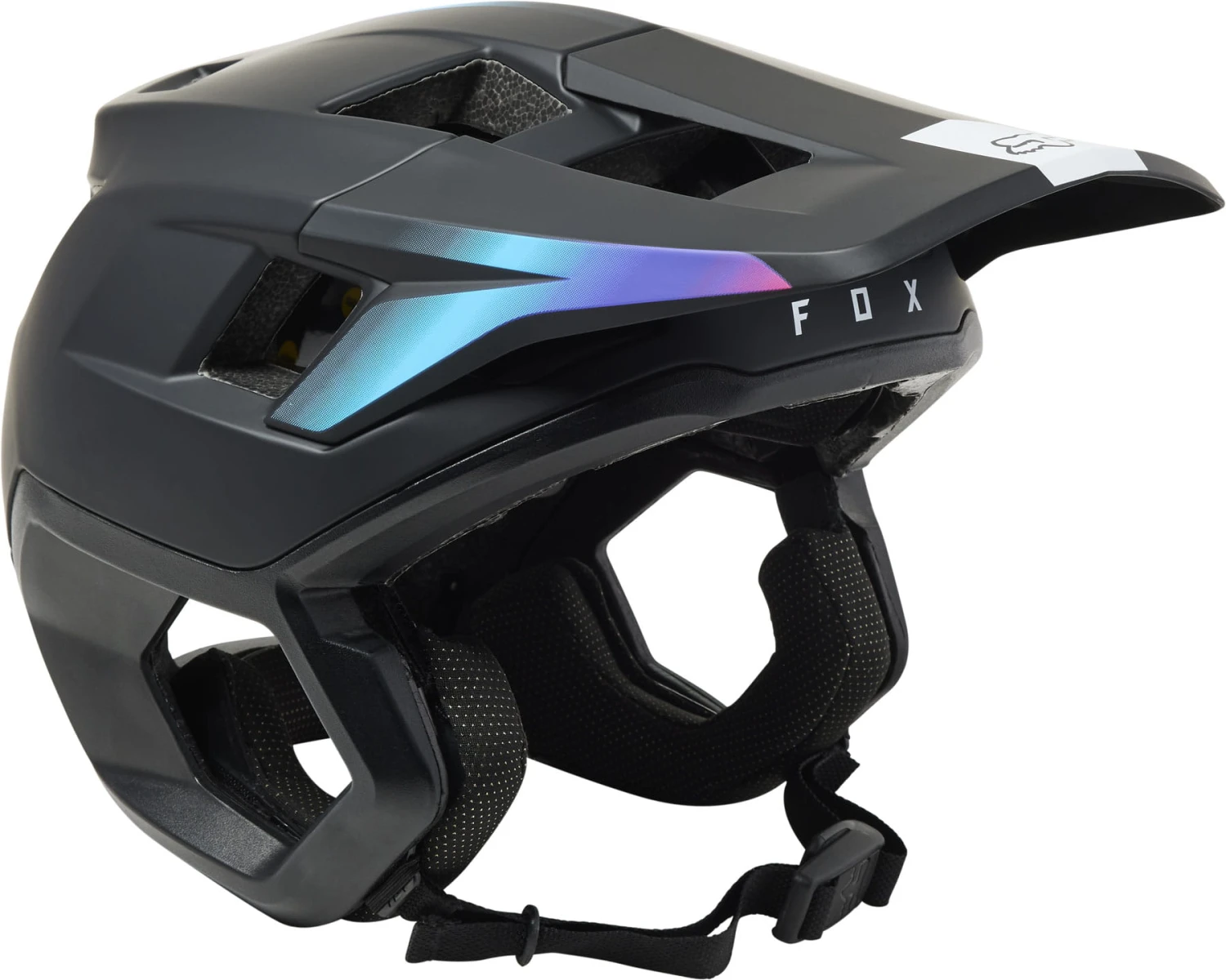 Fox Racing Dropframe Pro Rtrn Helmet, CE - Black 3 Fox Racing Dropframe Pro Rtrn Helmet, CE - Black