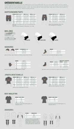 Assos MILLE GT Bib Shorts C2 - Black Series -Fahrradzubehör Groessentabelle Assos