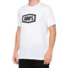 100% Icon T-Shirt - White -Fahrradzubehör IconT Shirt white 1
