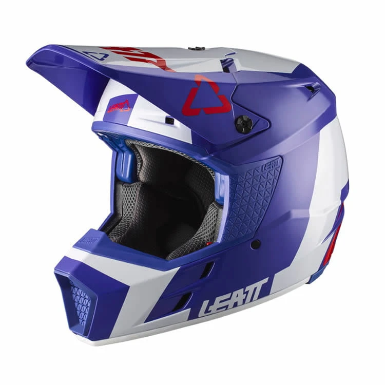 LEATT Motocrosshelm GPX 3.5 - Blau-weiss 2 LEATT Motocrosshelm GPX 3.5 - Blau-weiss