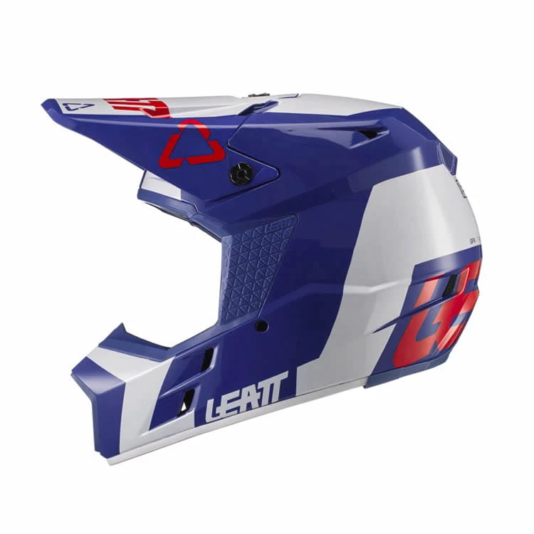 LEATT Motocrosshelm GPX 3.5 - Blau-weiss 3 LEATT Motocrosshelm GPX 3.5 - Blau-weiss – Bild 2