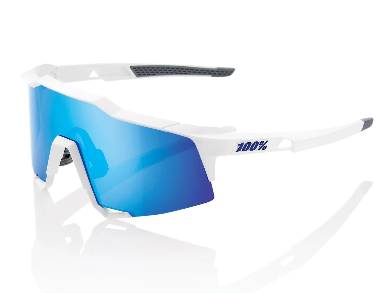 100% Speedcraft - HiPER Mirror Lens - Matte White 3 100% Speedcraft - HiPER Mirror Lens - Matte White