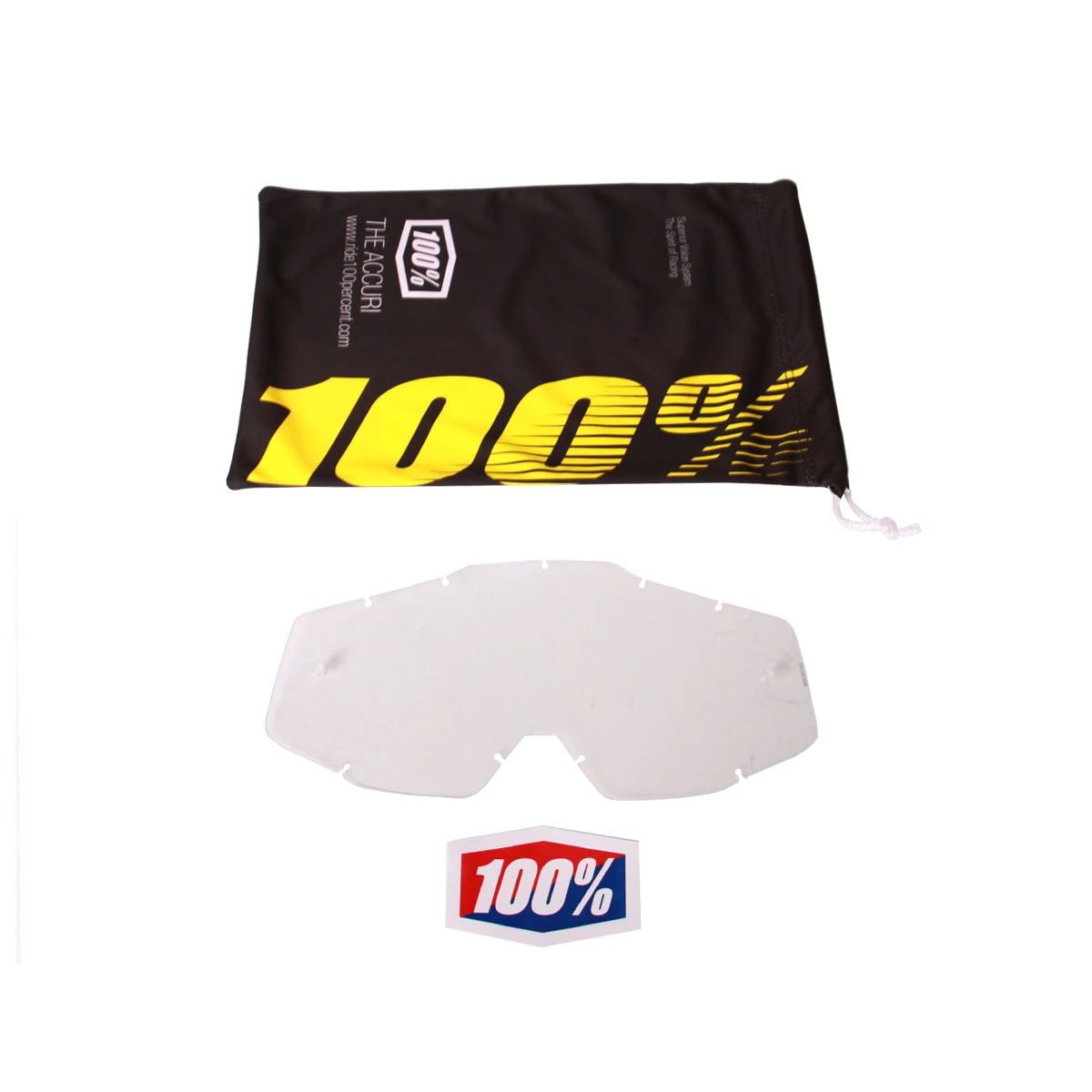 100% Accuri MX Goggles - Reflex Blue - Klar 4 100% Accuri MX Goggles - Reflex Blue - Klar – Bild 2