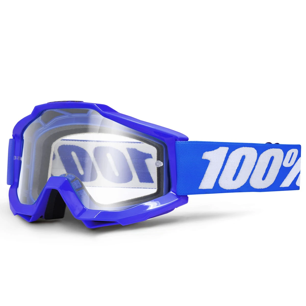 100% Accuri MX Goggles - Reflex Blue - Klar 3 100% Accuri MX Goggles - Reflex Blue - Klar