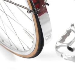 Classic Alloy Schutzbleche Set - VR + HR - Silber Poliert -Fahrradzubehör classic alloy schutzbleche set vr hr 86317dWNo3Kb94CRXc