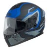IXS 1100 2.2 Motorradhelm - Matt Schwarz-blau 2 IXS 1100 2.2 Motorradhelm - Matt Schwarz-blau -Fahrradzubehör iXS11002 2Motorradhelm mattschwarz blau 1