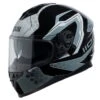 IXS 1100 2.2 Motorradhelm - Schwarz-grau 1 IXS 1100 2.2 Motorradhelm - Schwarz-grau -Fahrradzubehör iXS11002 2Motorradhelm schwarz grau 1