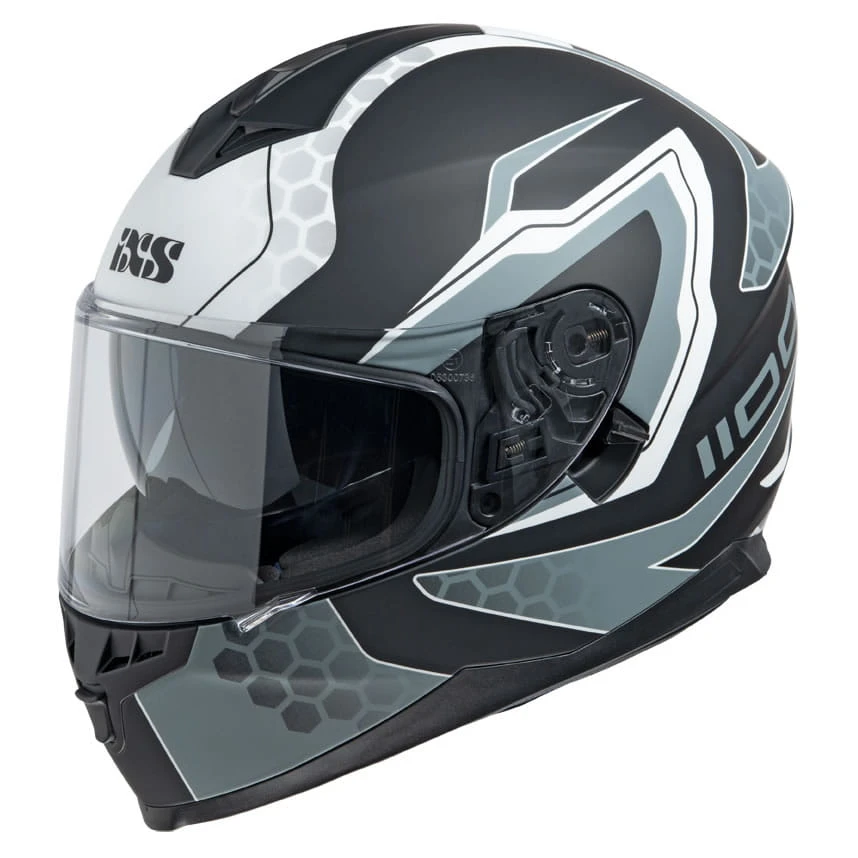 IXS 1100 2.2 Motorradhelm - Schwarz Matt-weiss 3 IXS 1100 2.2 Motorradhelm - Schwarz Matt-weiss