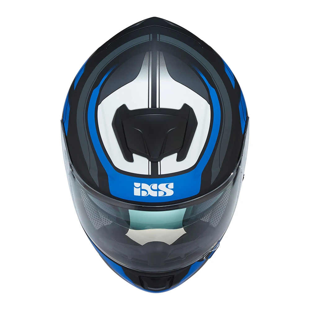 IXS 215 2.0 Motorradhelm Matte Black Blue White 6 IXS 215 2.0 Motorradhelm Matte Black Blue White – Bild 4
