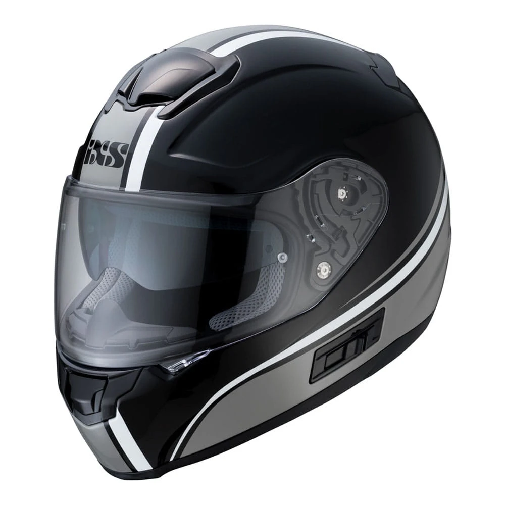 IXS 215 2.1 Motorradhelm Black Grey White 3 IXS 215 2.1 Motorradhelm Black Grey White