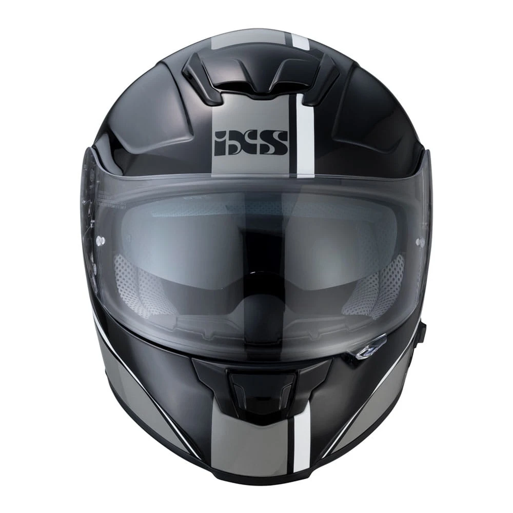 IXS 215 2.1 Motorradhelm Black Grey White 4 IXS 215 2.1 Motorradhelm Black Grey White – Bild 2
