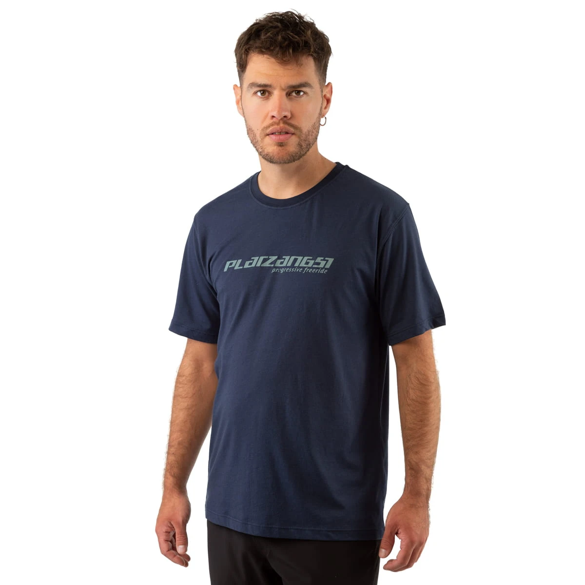 Logo T-Shirt Blau 3 Logo T-Shirt Blau