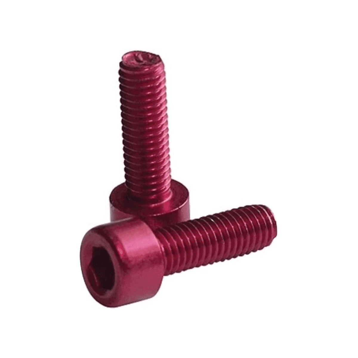 Flaschenhalter Schrauben M5 X 15 - Rot 3 Flaschenhalter Schrauben M5 X 15 - Rot